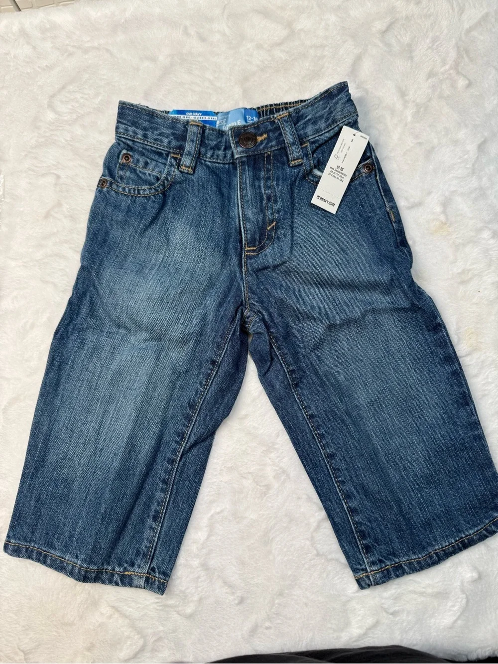 Old Navy Dark Blue Denim Kids Jeans 12-18M